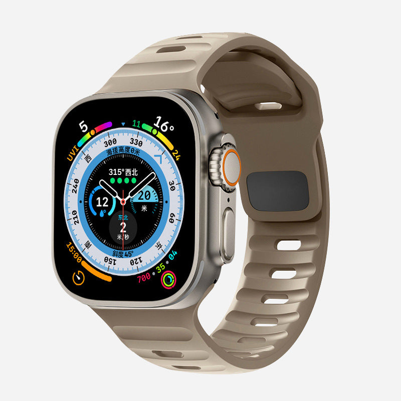 Premium Silicone Sport Band for Apple Watch - Multiple Colors