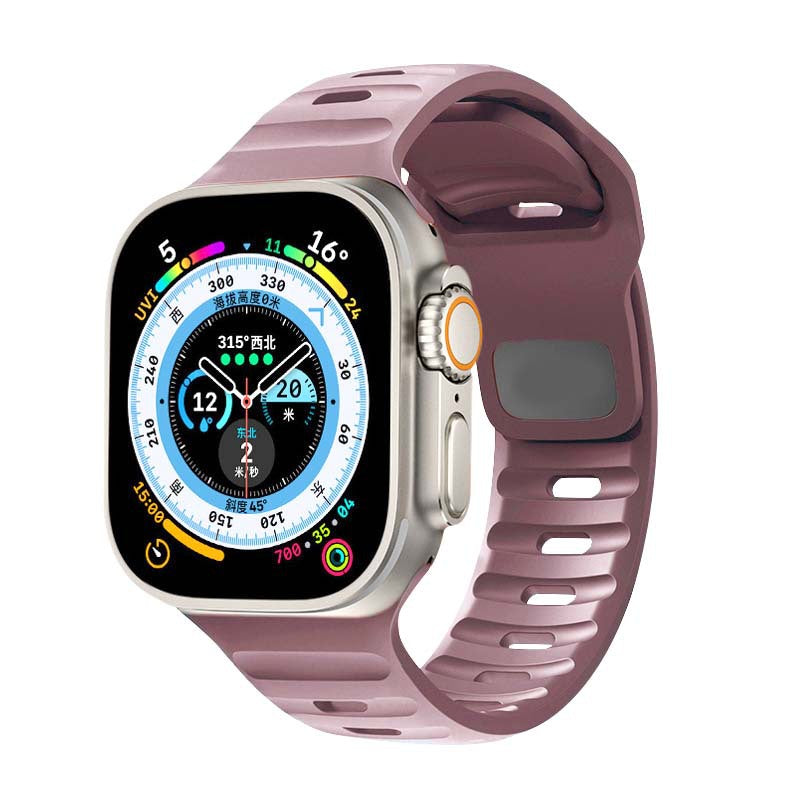 Premium Silicone Sport Band for Apple Watch - Multiple Colors