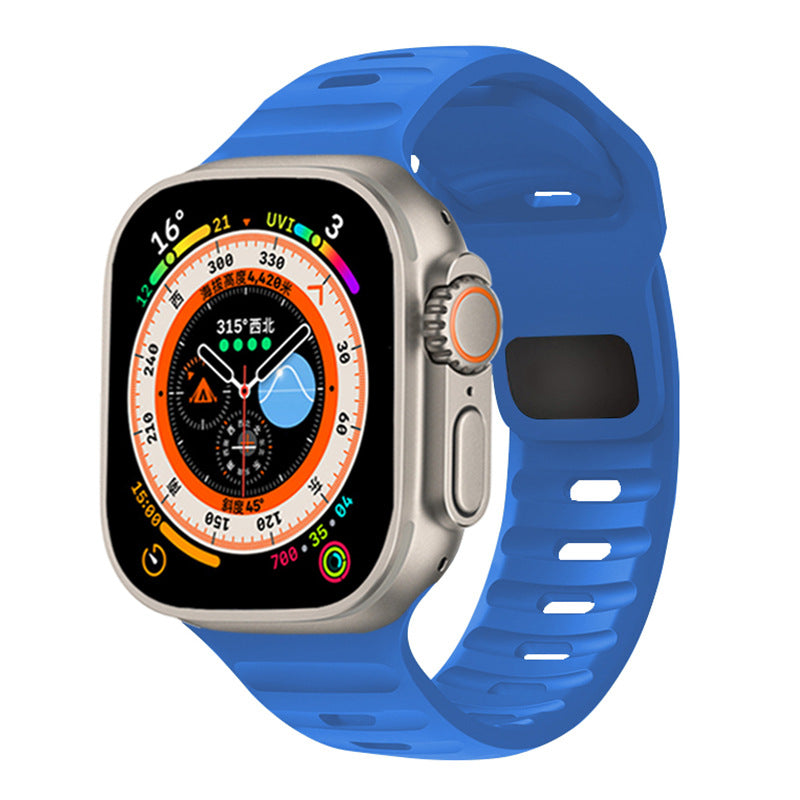 Premium Silicone Sport Band for Apple Watch - Multiple Colors