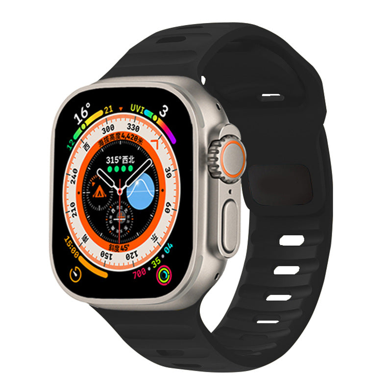 Premium Silicone Sport Band for Apple Watch - Multiple Colors