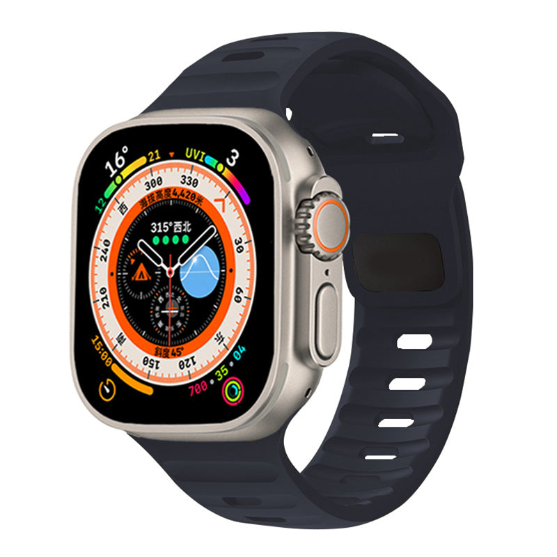 Premium Silicone Sport Band for Apple Watch - Multiple Colors